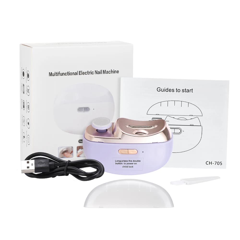 inteligentny obcinacz do paznokci 3w1